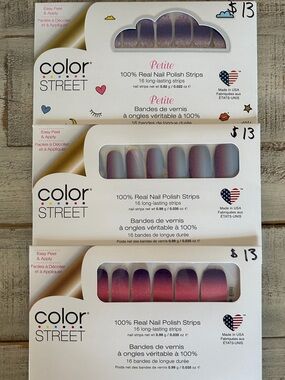 Color Street Ombré Glitter Nails Set